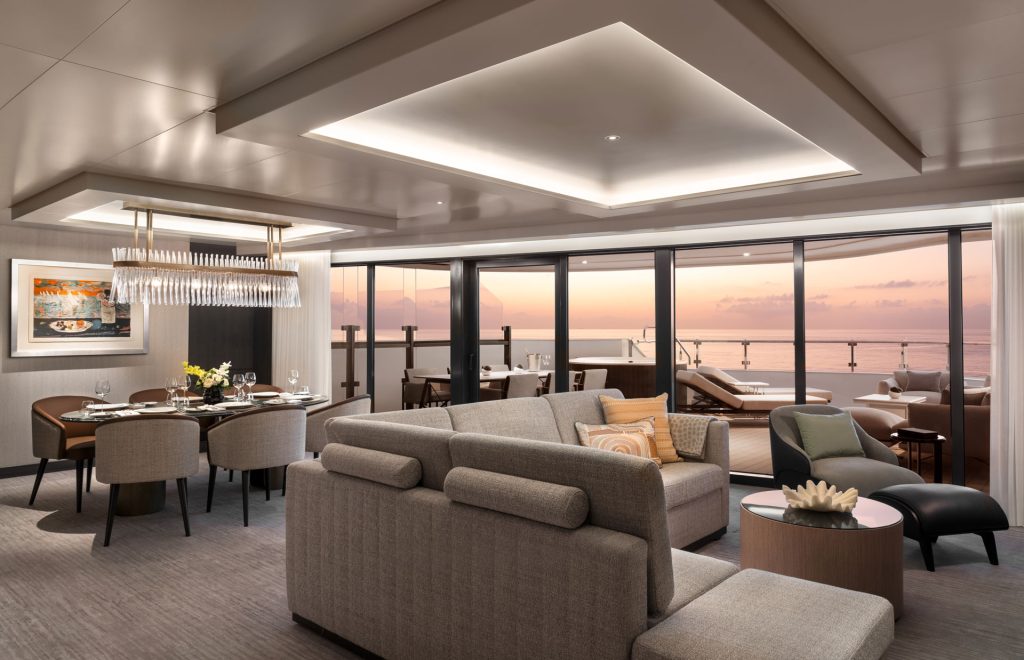 Owners suite lounge design